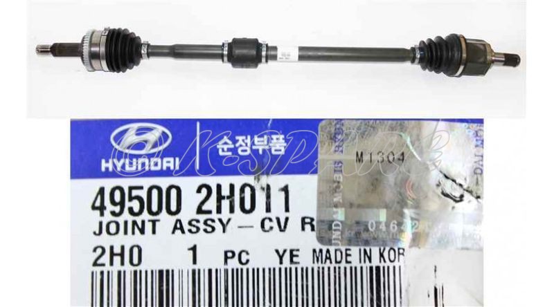 Left Inner Genuine Hyundai 49592-4D050 Drive Shaft Joint Set