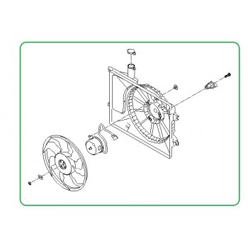 Kia K3 - Blower Assy [25380-A7100] by K-Spare.com