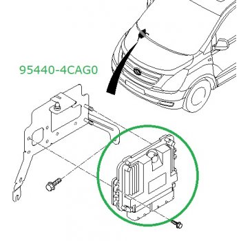 Hyundai Grand Starex - Control Module-ATA [95440-4CAG0] by K-Spare.com