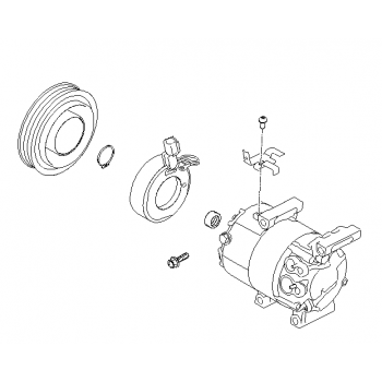 Hyundai / Kia - Compressor Assy [97701-2K001] by K-Spare.com