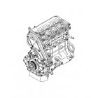 HYUNDAI - USED ENGINE ASSY-SUB [106J1-4AU00]