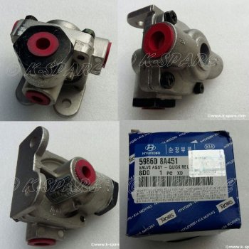 Hyundai / Kia - Valve Assy Quick Release Che [59860-8A451] by K-Spare.com