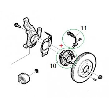 GM / Daewoo - Bearing Front Wheel [96626339] by K-Spare.com