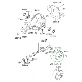 Kia Mohave - Differential Assy [53200-2J000] by K-Spare.com