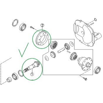 Kia Sorento R - Gear Set-Drive [53030-3B300] by K-Spare.com