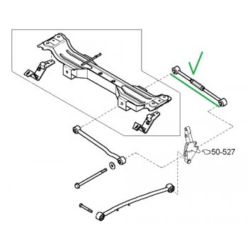 Kia - Link Assy-Lateral,Rr [0K2FA-28600] by K-Spare.com