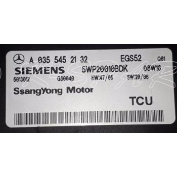 SsangYong - Used T/M Control Unit [03554-52132] by K-Spare.com