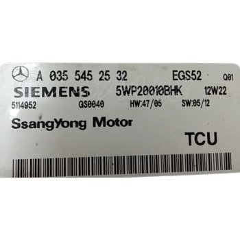 Ssangyong Rexton W - Used T/M Control Unit [03554-52532] by K-Spare.com