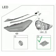 Tucson TL - LED Driver Module-Headlamp [92190D3700]