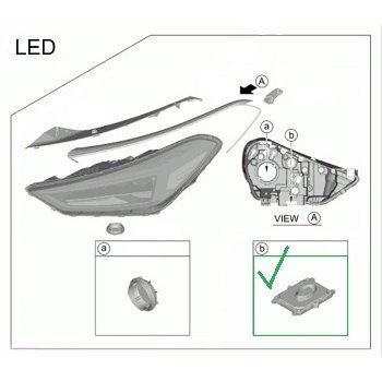 Hyundai Tucson TL - LED Driver Module-Headlamp [92190D3700] by K-Spare.com