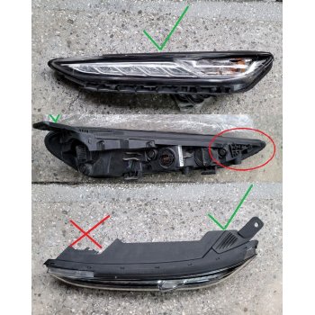 Hundai Kona - Used Lamp Assy-Day Running Light, LH [92207-J9000] by K-Spare.com