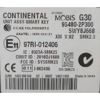 Kia New Sorento R - Used Module Assy-Smart Key [95480-2P300] by K-Spare.com