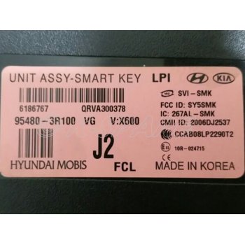 Kia K7 - Used Module Assy-Smart Key [95480-3R100] by K-Spare.com