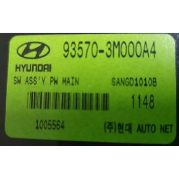 Hyundai Genesis - Used Switch Assy-P/Window Main [93570-3M000A4] by K-Spare.com