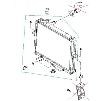 Kia Bongo3 - Radiator Assy [25310-4E000] by www.K-Spare.com!