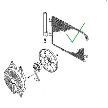 Kia Sorento - Condenser Assy [97606-3E901] by K-Spare.com