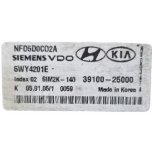 Hyundai NF Sonata - USED ECU [3910025000]