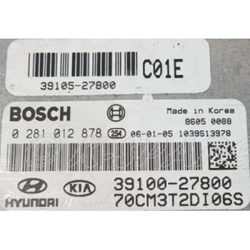 Hyundai Santa Fe CM - Used ECU [39100-27800] by K-Spare.com