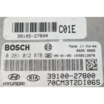 Hyundai Santa Fe CM - Used ECU [39100-27800] by K-Spare.com