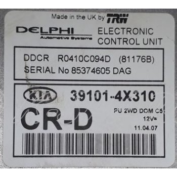 Kia Bongo3 - Used ECU [39101-4X310] by K-Spare.com