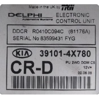 Kia Bongo3 - Used ECU [39101-4X780] by K-Spare.com