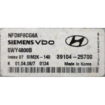 Hyundai Sonata NF Transform - Used ECU [39104-25700] by K-Spare.com