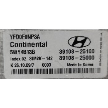 Hyundai Sonata YF - Used ECU [39108-25100] by K-Spare.com