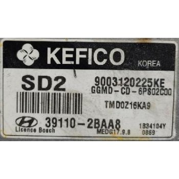 Hyundai Avante MD - Used ECU [39110-2BAA8] by K-Spare.com