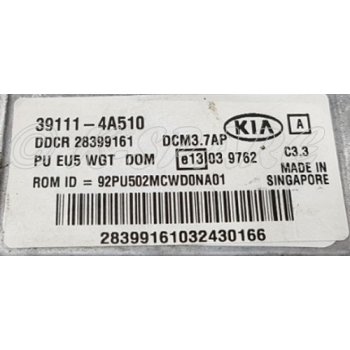 Kia Bongo3 - Used ECU [39111-4A510] by K-Spare.com