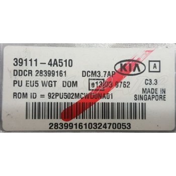 Kia Bongo3 - Used ECU [39111-4A510] by K-Spare.com