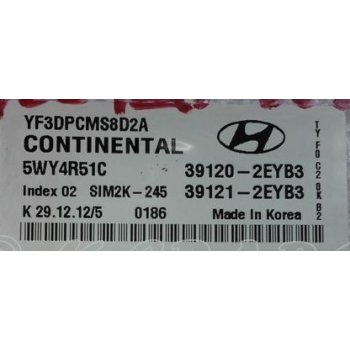Hyundai Sonata YF- Used ECU [39121-2EYB3] by K-Spare.com