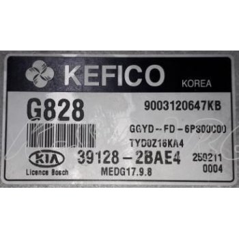 Kia K3 - Used ECU [39128-2BAE4] by K-Spare.com