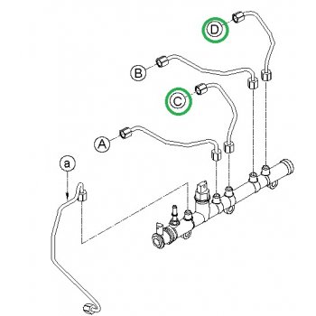 Hyundai / Kia - Tube-Fuel(Rail To Injector) [31440-4A920] by K-Spare.com