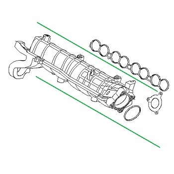 Hyundai / Kia - Manifold Assy-Intake [283102A760] by K-Spare.com