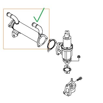 Hyundai - EGR Cooler [2841627450] by K-Spare.com