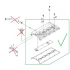 Sorento - COVER ASSY-ROCKER [224104A401]
