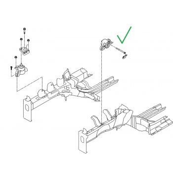 Hyundai i40 - Bracket Assy-TM MTG [21830-3Z700] by K-Spare.com