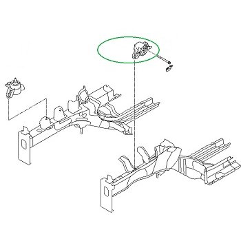 Hyundai i40 - Bracket Assy-TM MTG [21830-3Z700] by K-Spare.com