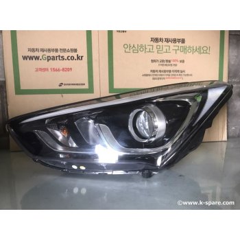Hyundai Santa Fe The Prime - Used Lamp Assy-Head,LH [92101-2W620] by K-Spare.com
