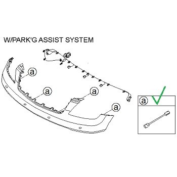 Kia Mohave - Ultrasonic Sensor-BWS [95720-2J500ABP] by K-Spare.com