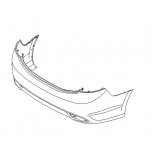 Grandeur HG - Cover-Rear Bumper [866113V000]