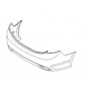 Grandeur HG - Cover-Rear Bumper [866113V000]